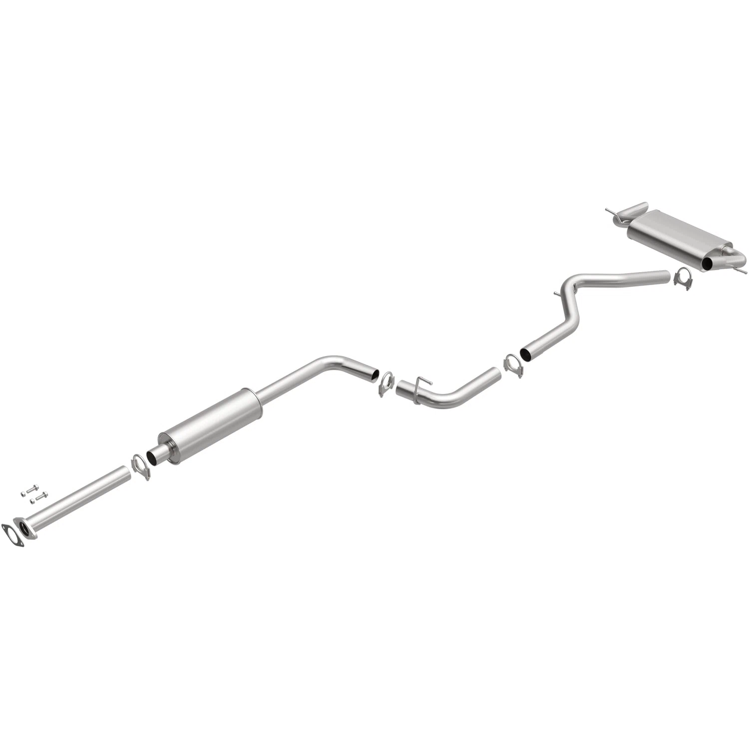2012-2017 Ford Focus Direct-Fit Replacement Exhaust System 106-0583